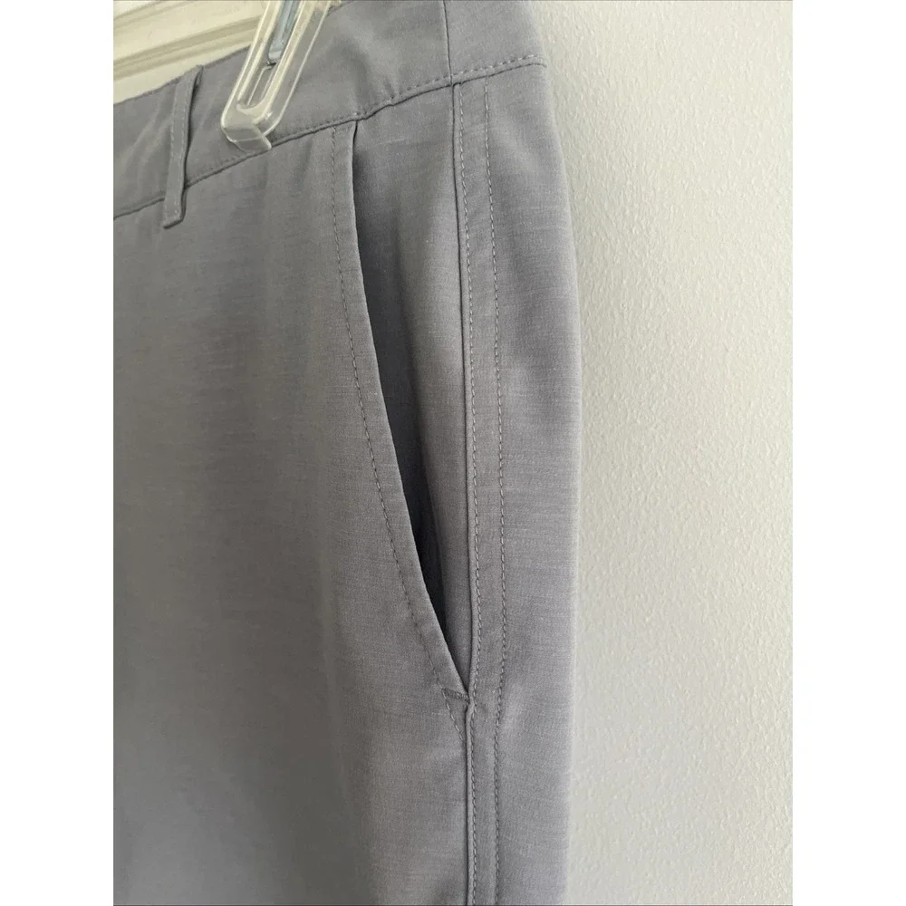 Faherty Men's All Day Shorts Swim 30 Gray Quick Dry Lightweight Drawstring